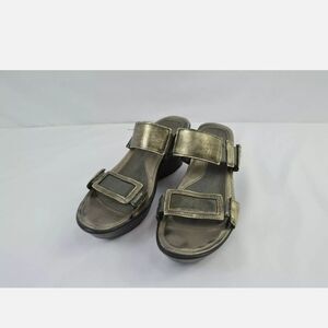 Naot Women's Silver/Gray Strappy Sandals - Size 39